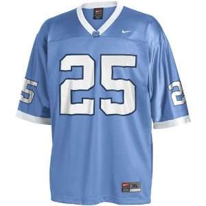  Nike North Carolina Tar Heels (UNC) #25 Sky Blue Tackle 