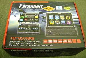 NEW Farenheit TID 897NRB 7 LCD Car A/V DVD Player 23755010995  