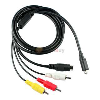 New AV Video Cable For Sony DCR HC52 DCR HC62 DCR SR300  