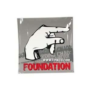  Foundation Throwing Sign Banner 34 x 34