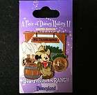 MICKEY BIG THUNDER RANCH PIECE HISTORY 2 LE Disney PIN