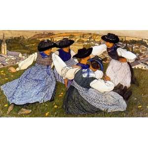  FRAMED oil paintings   Ernest Bieler   24 x 14 inches   A 