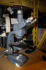 BAUSCH & LOMB MICROSCOPE WITH CAMERA  