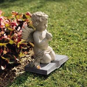  Xoticbrands Baby Angel Cherub Christian Garden Sculpture 