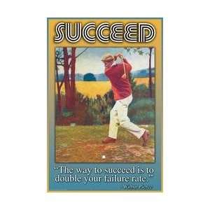  Succeed 20x30 poster