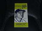 VINTAGE 1958 INTERNATIONAL LEAGUE COLUMBUS JETS MEDIA G