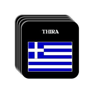  Greece   THIRA Set of 4 Mini Mousepad Coasters 