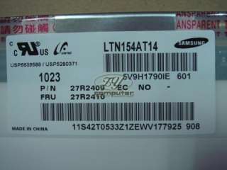 NEW IBM/Lenovo T500 W500 Lcd LED Panel 27R2410 42T0589  