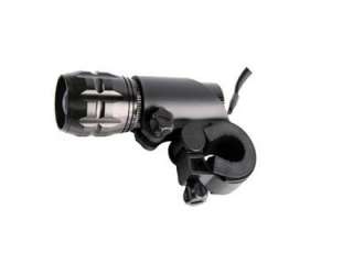 New Outdoor Sports Handlebar Mounting Bicycle LED Flashlight Torch 