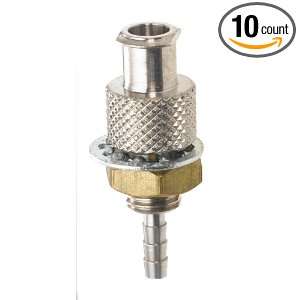 Luer Connector   Stainless Steel 316 Male/Female Luer Lock (Pack of 10 