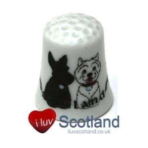  Collectable Thimbles Scottie Dogs Toys & Games