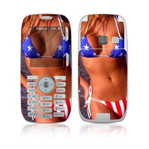    LG Rumor Skin Decal Sticker   US Flag Bikini 