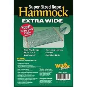  Super Sized Rope Hammock Extra Wide