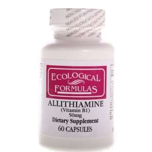  Ecological Formulas, Allithiamine (Vitamin B1) 50 mg 60 