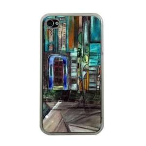    Abstract Iphone 4 or 4s Case   The Tourist