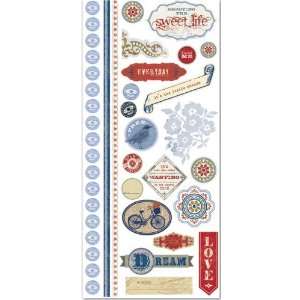   Stickers With Thermography And Embossing Arts, Crafts & Sewing