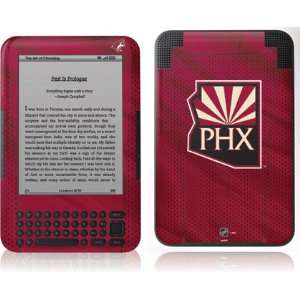   Phoenix Coyotes Home Jersey Vinyl Skin for  Kindle 3