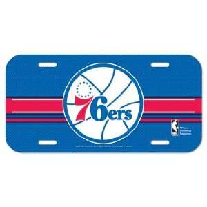   Philadelphia 76ers License Plate   License Plates