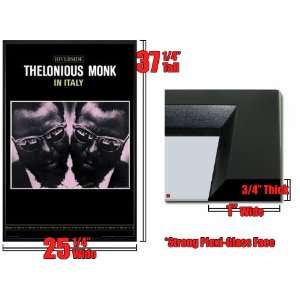  Framed Thelonious Monk Italy Jazz Music Poster Frst4521 