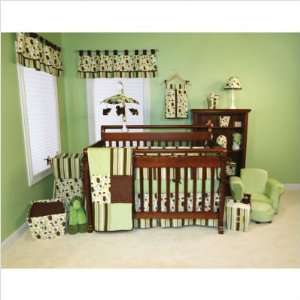  Giggles 4 Piece Crib Bedding Set by Trend Lab Baby