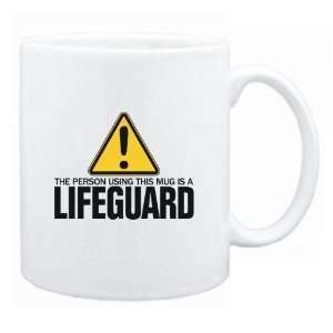   Person Using This Mug Is A Lifeguard  Mug Occupations