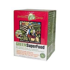  Amazing Grass GreenSuperFood Berry 15pkts Health 