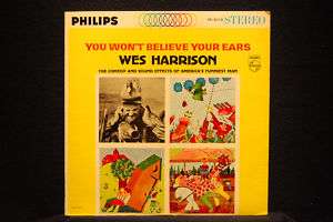  HARRISON You Wont Believe Your Ears Space Pop Sounds Classic VG+ LP