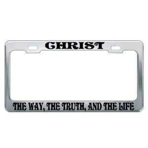 CHRIST THE WAY THE TRUTH AND LIFE #2 Religious Christian Auto License 