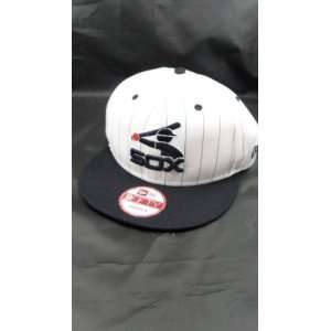  New Era Chicago White Sox BITD Pin 9Fifty Snap Back Hat 