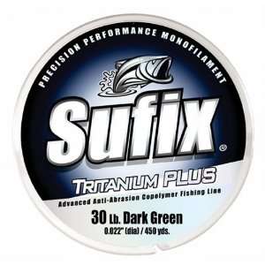  Tritanium Plus Dark Green Mono 1lb Spool 10lb test 5970yd 