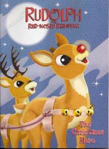 Rudolph The Red Nosed Reindeer Coloring Book  