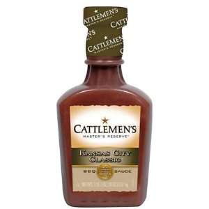 Cattlemens Award Winning Kansas City Classic Barbecue Sauce, 18 oz 