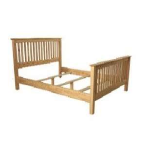   Shaker Bed   Queen (Pine) (48.00H x 65.75W x 86.50D) Furniture