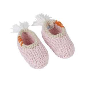  Blabla Chickadee Booties in Roses Baby