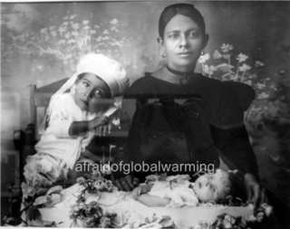   1909 Colombia. Postmortem   Spanish Mother and Dead Child  
