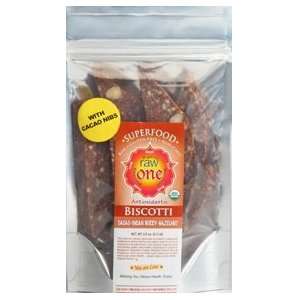pack   Raw Organic Gluten Free Cacao Incan Berry Biscotti