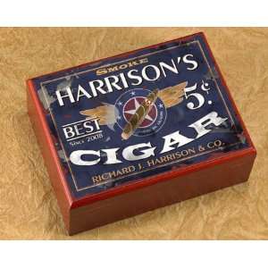  Personalized Cigar Humidor   Cigar Lounge