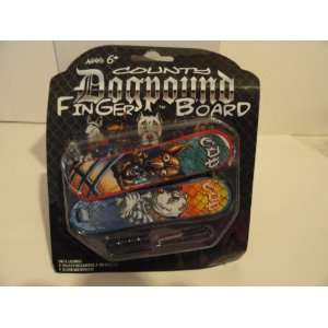  County Dogpound Finger Board   2 Fingerboards Per Pack 