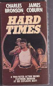 Hard Times (VHS) Charles Bronson, James Coburn, Jill Ir 043396600089 