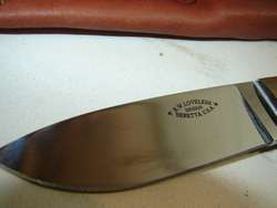 Beretta Loveless Quince Model JK201A02 Fixed Blade Knife  