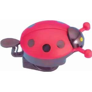   Dimension Ladybug Ping Bell, Red with Black Spots