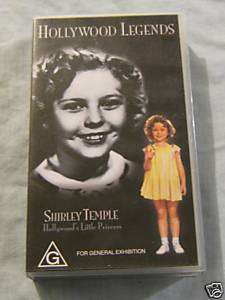 HOLLYWOOD LEGENDS VIDEO   SHIRLEY TEMPLE  