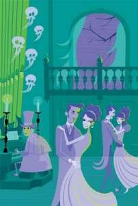 Disney Haunted Mansion 40th Anniversary Artist Shag Limited Ed 14 