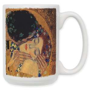  Klimt   The Kiss II Coffee Mug