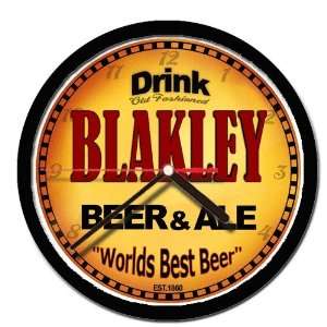  BLAKLEY beer and ale cerveza wall clock 