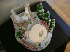 PARTYLITE SNOWBELL CANDLE HOLDER (P7651)  