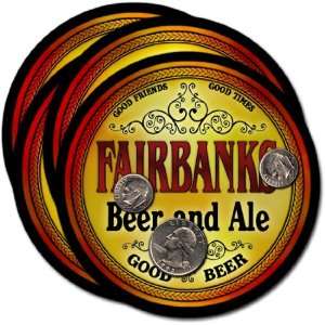 Fairbanks, AK Beer & Ale Coasters   4pk