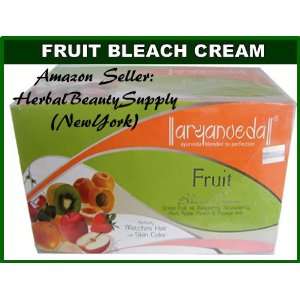   FRUIT BLEACH CREME MATCHES FACIAL HAIR WITH SKIN COLOR Beauty