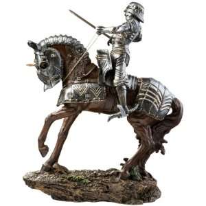  Knights of Blenheim Palace Silver Knight Sculpture