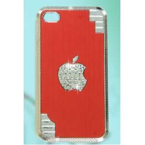   Bling Crystal Case Silver Trim Apple for Iphone 4 and 4s [Limited